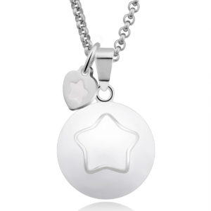 MAMIJUX® Harmony Ball White enamelled with star