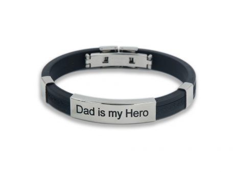 Bracciale MAMIJUX Dad is my Hero