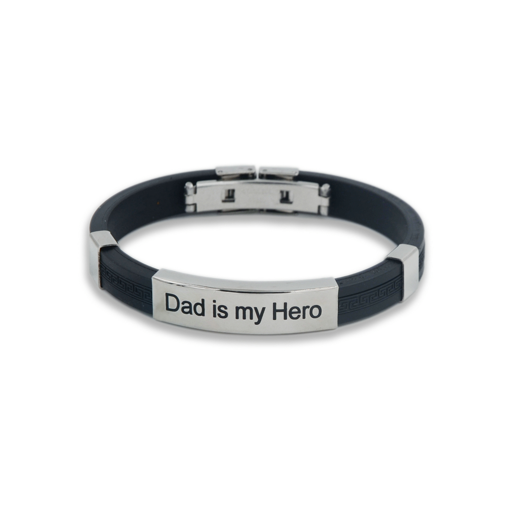 Pulsera TAG DAD is my hero