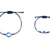 MAMIJUX Bracelets for MOM & KID - light blue elephant