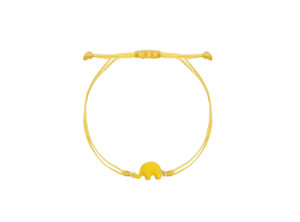 Pulsera para niños elefante amarillo